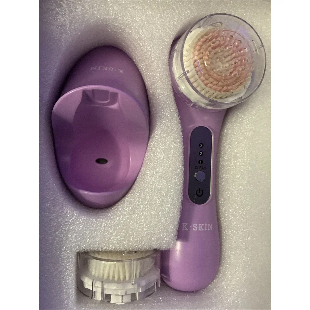 NEW Open Box K-Skin Ultrasonic Facial Brush Cleansing Brush